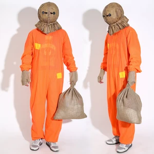 Страшный трик 'r Treat 2 Sam маска для косплея страшный призрак Детский комбинезон для мужчин и женщин вечерние костюмы на Хэллоуин реквизит