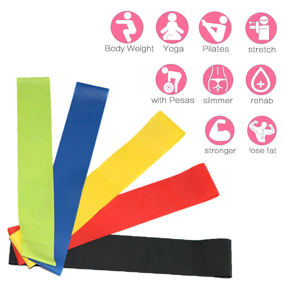 5 шт. латексные ленты для занятий спортом | Спорт и развлечения