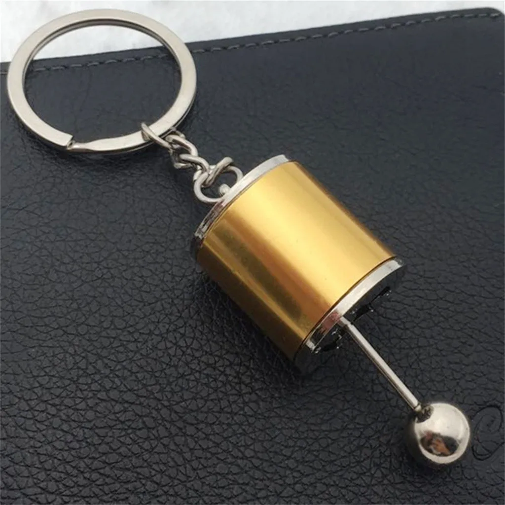 

Cool Metal Car Gear Knob Gear Shift Gear Stick Gearbox Model Keychain Keyring Gift Novelty Funny Toy Fidget Toys Funny Gifts Hot
