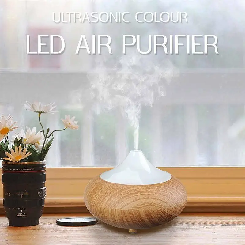 Новый светодиодный диффузор 7 цветов освежитель воздуха увлажнитель