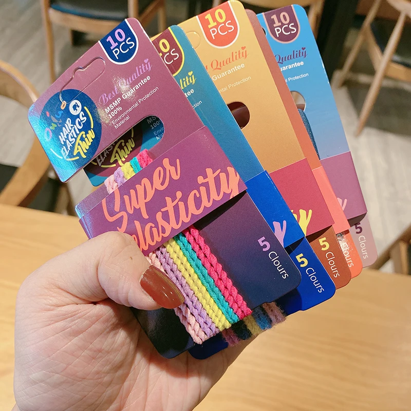 Резинки для волос Детские эластичные 10 шт./упаковка 5/4 см | Аксессуары одежды