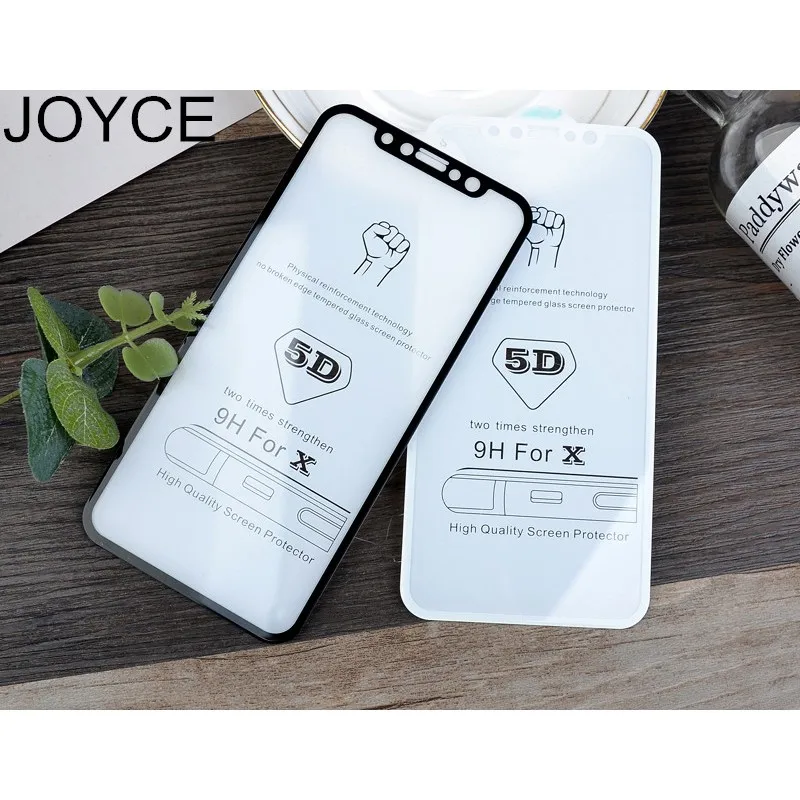Защитная пленка JOYCE 5D для iPhone 6 7 8 XR X MAX бесплатная доставка|Защитные стёкла и