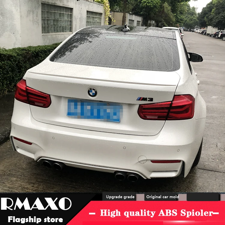 Спойлер для BMW M3 F30 F35 2012 2016 320li325li высококачественный материал ABS Автомобильный