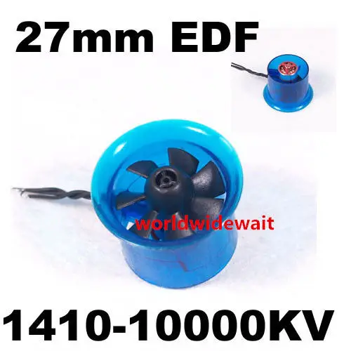 

Новый HL2708 1410 10000KV двигатель EDF 27 мм воздуховод для RC самолета