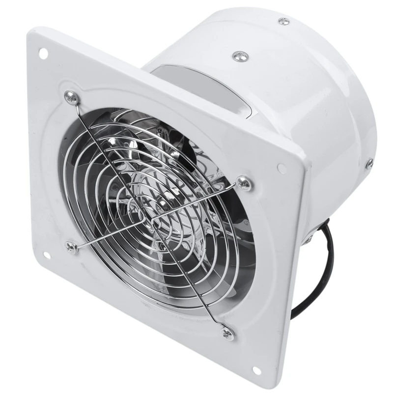 

4-дюймовый встроенный вентилятор для воздуховода, вентилятор для вентиляции металлических труб, вытяжной вентилятор, настенный вентилятор ...