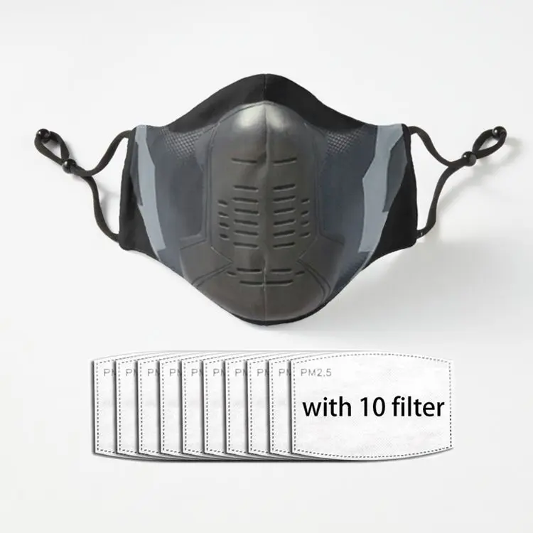 Зимняя Маска для лица унисекс взрослых Пылезащитная маска Senpai защитный