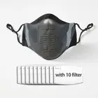 Зимняя Маска для лица с изображением солдата, унисекс, маска для лица для взрослых, Пылезащитная, стирающаяся маска для рта