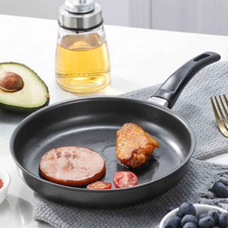 

Small non-stick pan fried eggs mini pan without oily cast iron pan pancake induction cooker small wok gas stove general