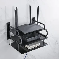 wall mounting metal wireless wifi router boxestv set top boxdvd player standtelephone holder rack shelf bracket