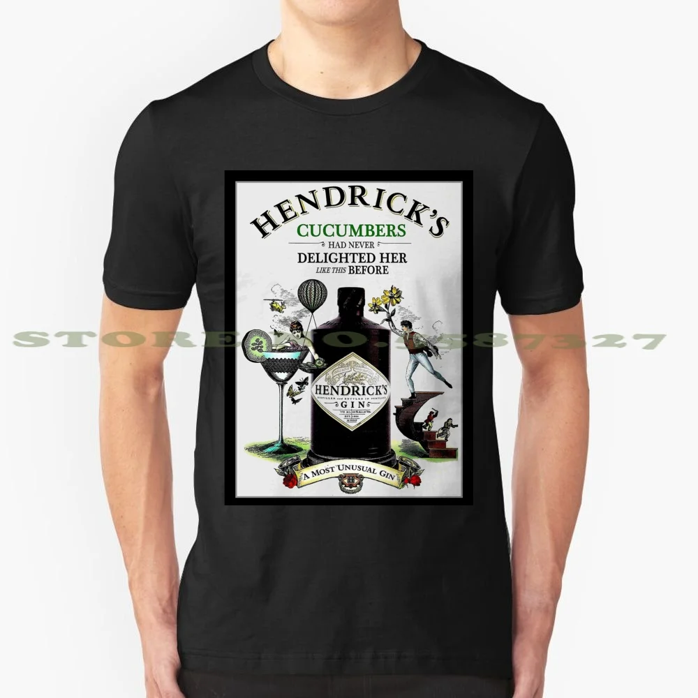 Винтажная Футболка Hendricks для мужчин и женщин черно-белая футболка с принтом