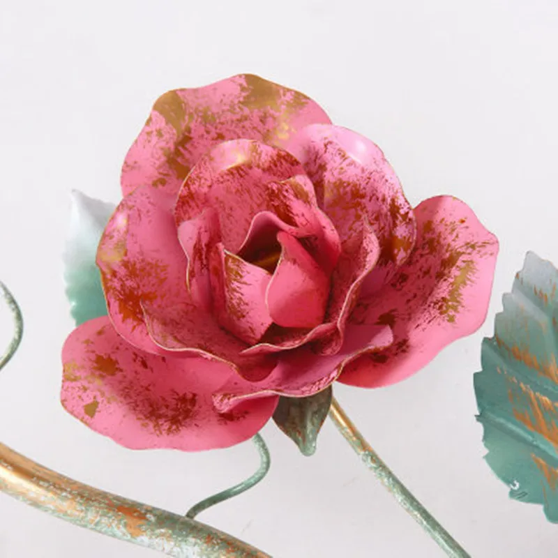 Kopen Moderne Land Zuig Dak Verlichting Woonkamer Lamp Verlichting Pastorale Bloem Slaapkamer Plafondverlichting Romantische Rose Lantaarn