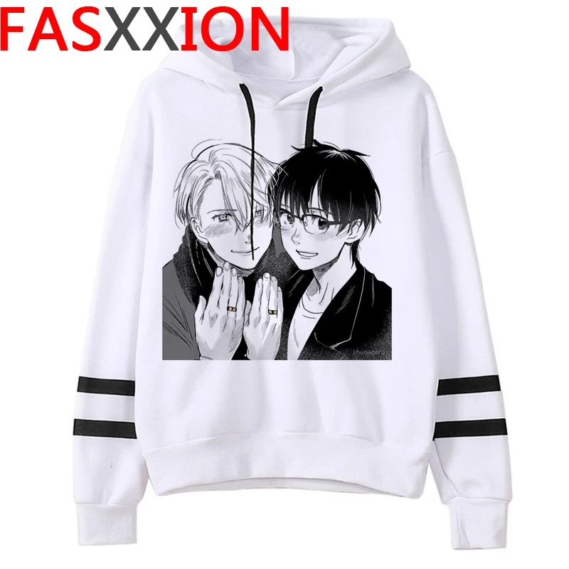 

Yuri on Ice hoodies male hip hop Korea male clothing hoody y2k aesthetic printed