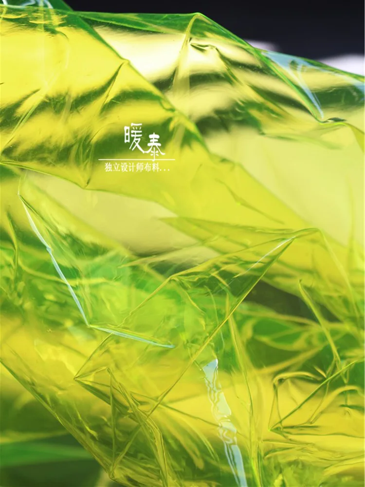 Флуоресцентная зеленая пленка из термопластичного полиуретана ПВХ жидкая