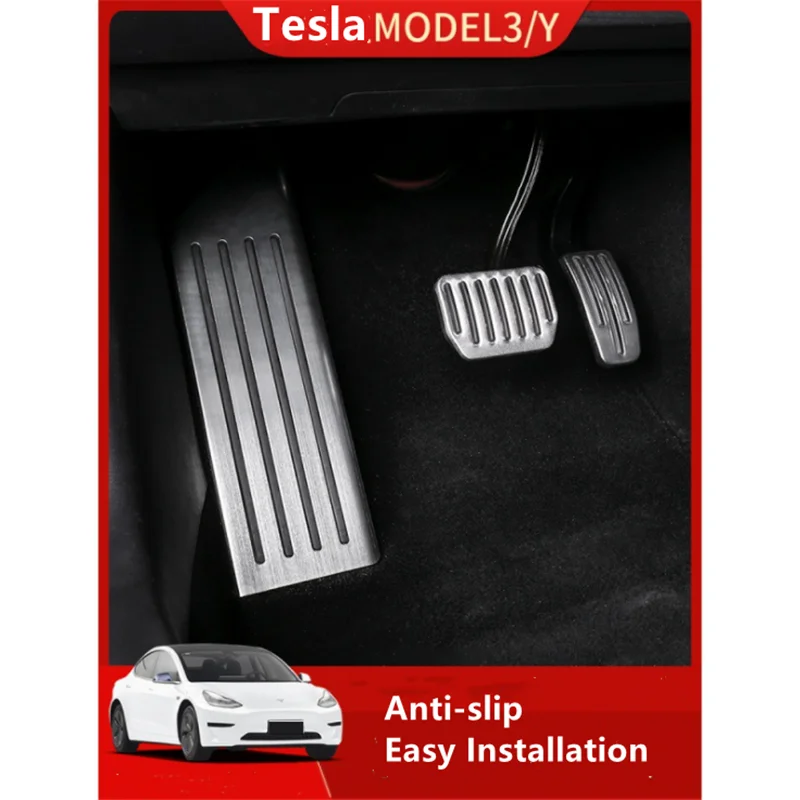 Накладки на ножную педаль Tesla Model 3/Y S/X чехлы для автомобильного акселератора