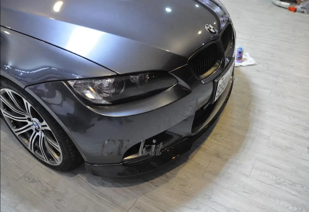 CF Kit Carbon Fiber Front Lip Bumper Spoiler Protector For BMW 3 Series E92 E93 M3 2008-2013 Car Styling | Автомобили и мотоциклы