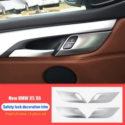 Для BMW X5 2014 2018 хромированная внутренняя приборная панель AC vnet передняя фара