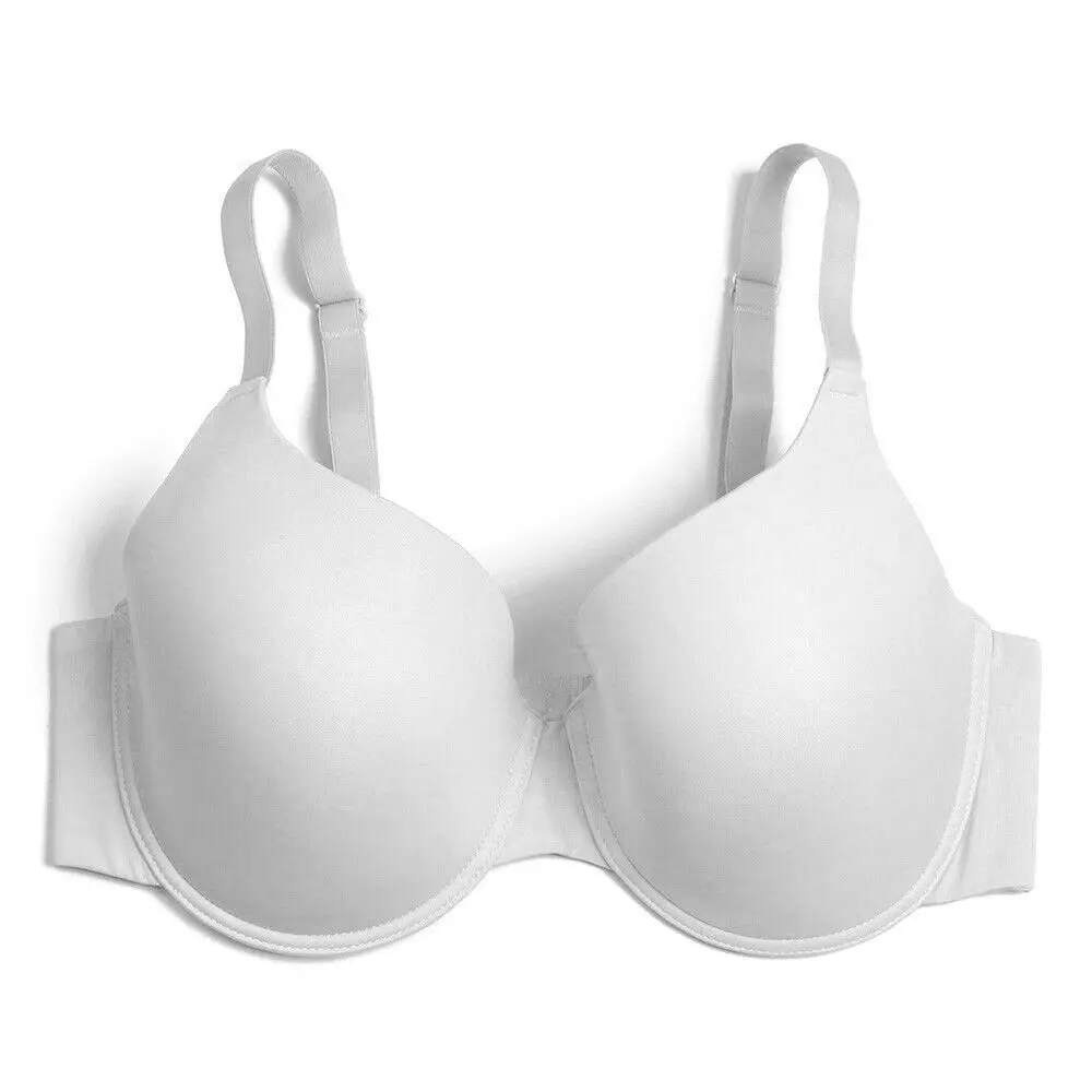 White bra big size 75 80 85 90 95 100 105 110 C D E F G H cup bras for women comfortable quality thin push up | Женская одежда