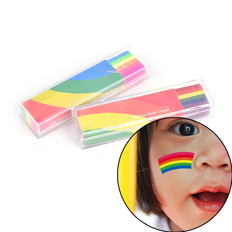 Дизайн для Хэллоуина сделай сам детский макияж вечеринки карандаши рисования