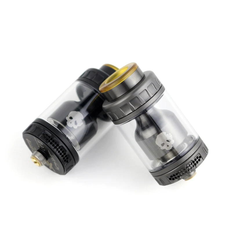 Dovpo Blotto RTA распылитель с 2/6 мл стеклянный пузырьковый/ULTEM пузырьковый бак 510 резьба 26 мм Диаметр Vape Танк против Dead Rabbit RTA