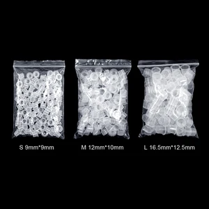 Контейнер для чернил для татуировок, прозрачный, чашка для пигмента, SML, 50 шт.