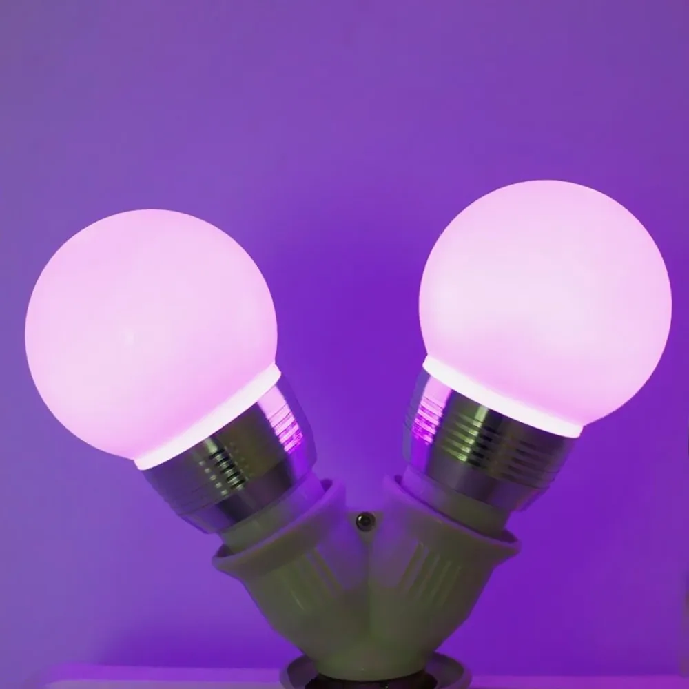 

E27 Male to 2 Female Y Shape LED Light Bulb Base Adapter Splitter Lamp Holder Socket