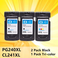 240xl 241xl ink cartridge replacement for canon pg 240 cl 241 pg 240 cl 241 for pixma mg2120 mg3120 mg3122 mg3520 mx372 printer