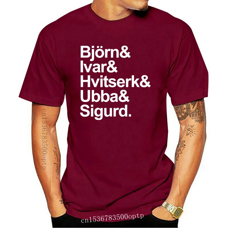 2020 модная футболка Vikings Bjorn Ivar Hvitserk Ubba agurd Ragnar Lothbrok Family Valhalla Tees |