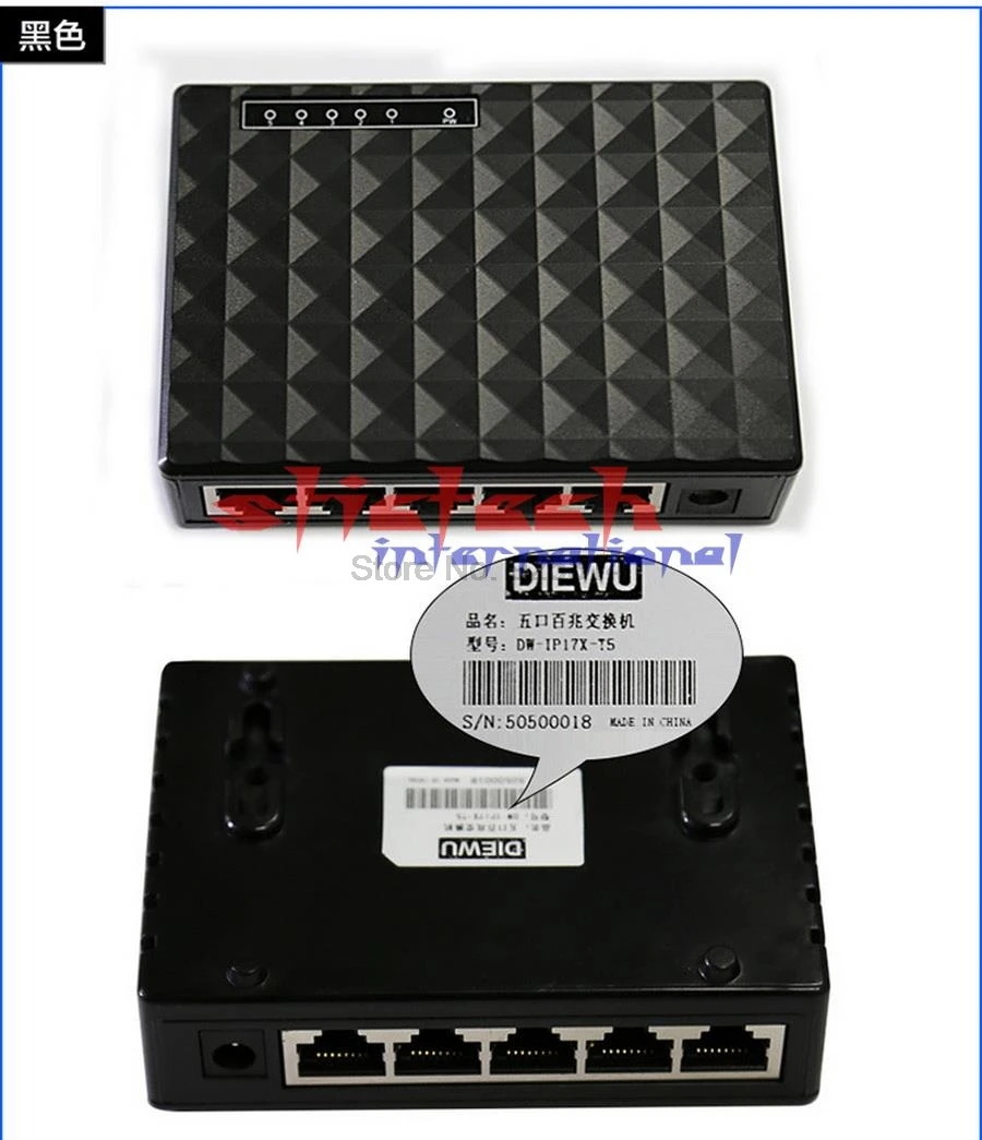 Dhl ИЛИ ems 30 шт 10/100 Мбит/с 5 портов Настольный Ethernet-коммутатор сетевой коммутатор LAN