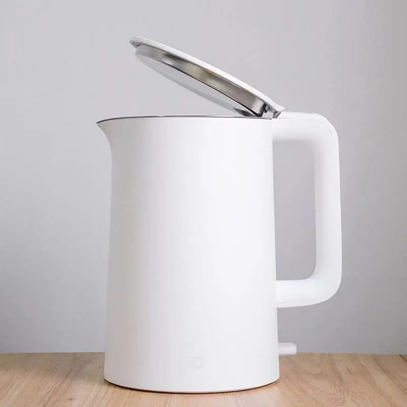 XIAOMI KETTLE Электрический чайник Xiaomi Mijia, заварочный чайник, 1,5 л, с автоматической защитой от воды, котел, заварочный чайник, мгновенный нагрев, нержавеющая сталь - Цвет: XIAOMI KETTLE