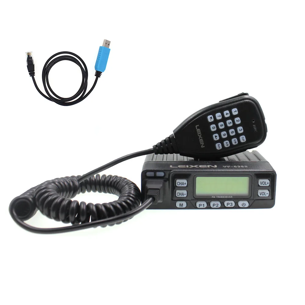 VV-898S-USB Leixen VV-898S обновление мощный 25 Вт Tri Powermini радио нескольких получить двухдиапазонный УКВ+ UHF мобильный радиотелефон VV-898 S автомобиль трансивер - Цвет: VV-898S-USB