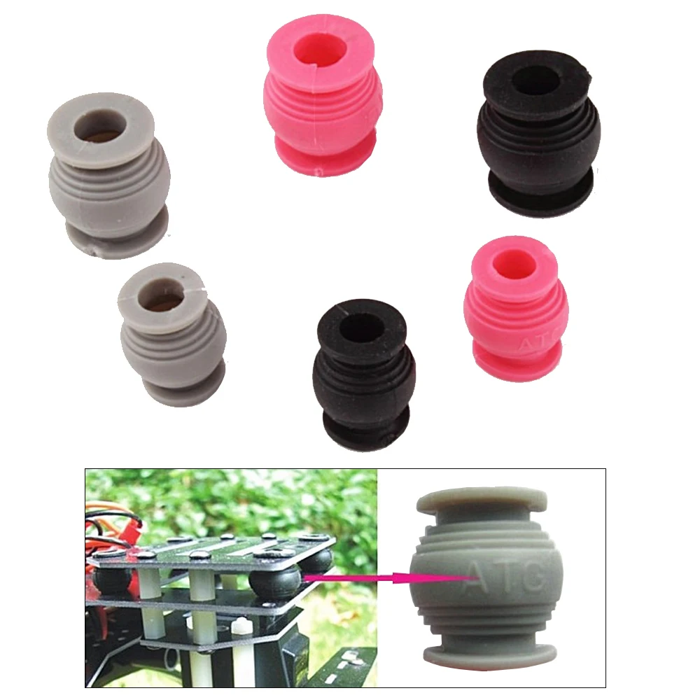 4 шт./лот ATG AV амортизирующий шар высокоэластичный резиновый двойная головка