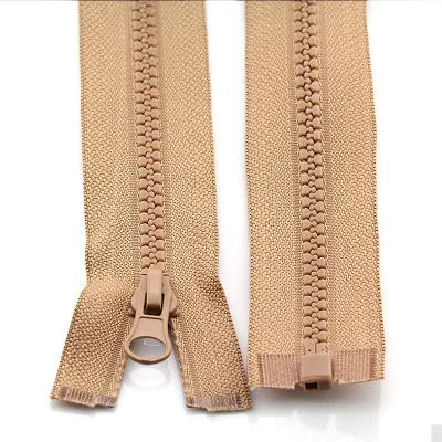 khaki 5 шт. Meetee 5#70 см 90 см резиновая молния открытый конец молния для палатки куртка пальто портной одежды сумки домашний текстиль Швейные изделия - Цвет: khaki