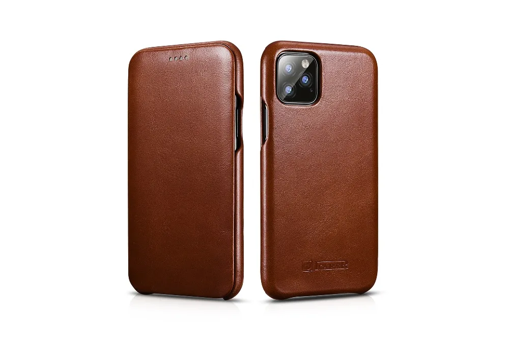 ICARER флип-чехол для iPhone 11Pro Max из натуральной кожи бизнес-книга Защитная крышка для Apple iPhone 11 бренд