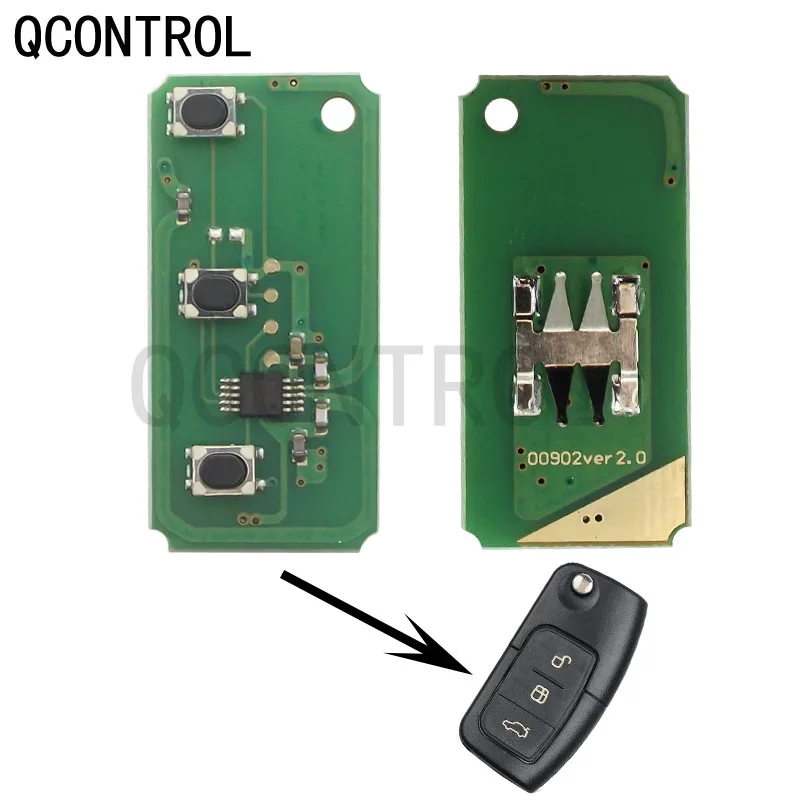 QCONTROL автомобильный пульт дистанционного управления для Ford Fusion Focus Mondeo Fiesta Galaxy