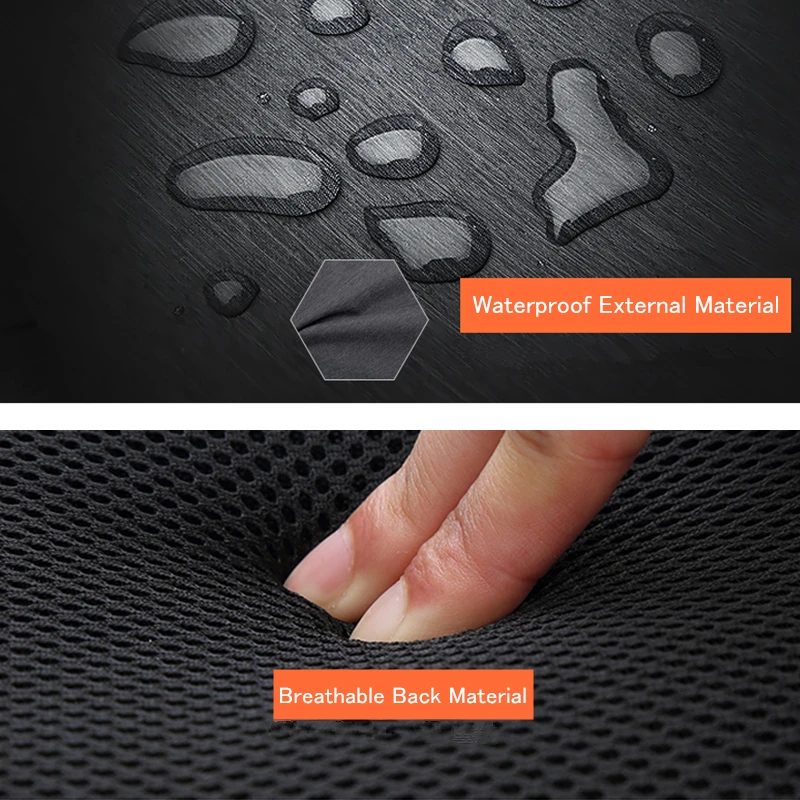 Деловой мужской рюкзак BISON DENIM для офиса с зарядкой от usb 17 дюймов ноутбука мужские