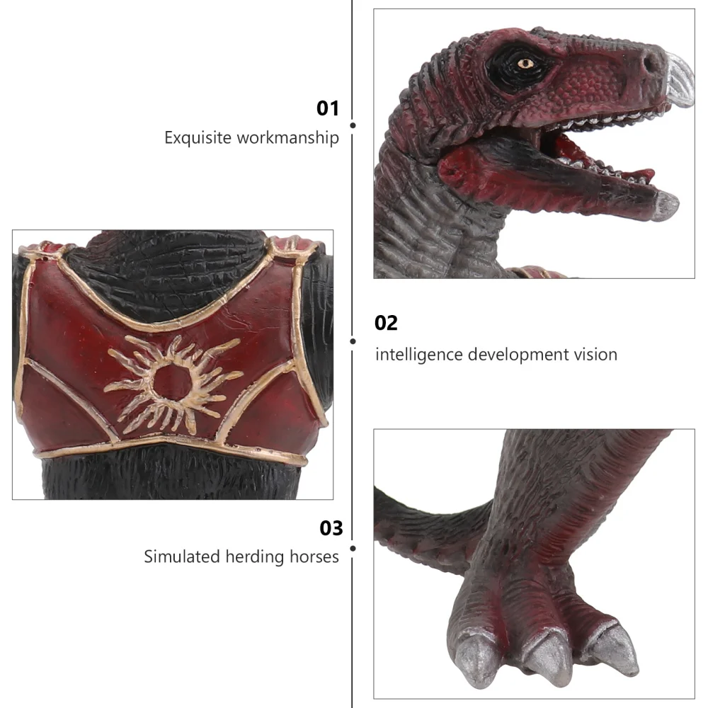 

1Pc Warrior Model Creative Children Jurassic Plaything