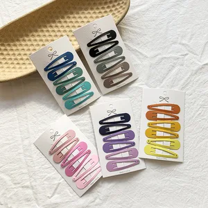 ЖенскаяДетская универсальная заколка-Пряжка, корейский стиль, 2021, красивые заколки, заколки невидимки для волос