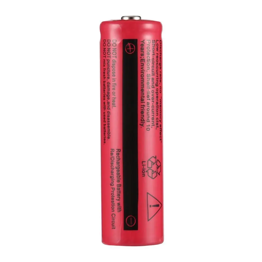 20 шт TR 18650 3,7 V 9800mAh емкость литий-ионная аккумуляторная батарея с двойным/четырьмя зарядным устройством для светодиодный фонарик батареи Прямая поставка