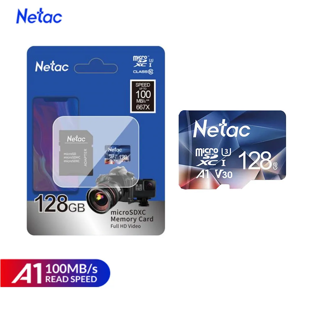 Sd карта Netac P500 A1 32 ГБ 16 100 дюйма|Карты памяти| |