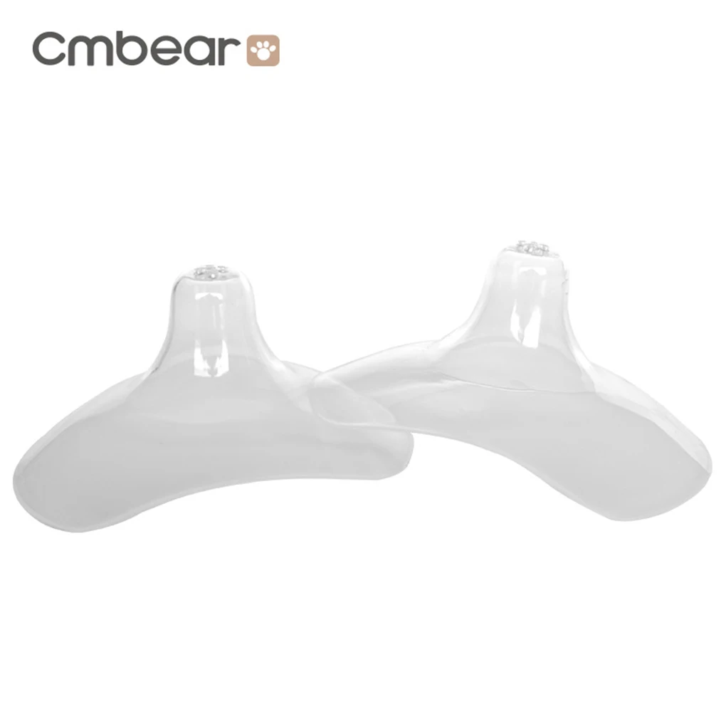 

2PCS/Set Silicone Nipple Protectors Feeding Mothers Breastfeeding Nipple Shields Protection Cover Mother Milk Silicone Nipple