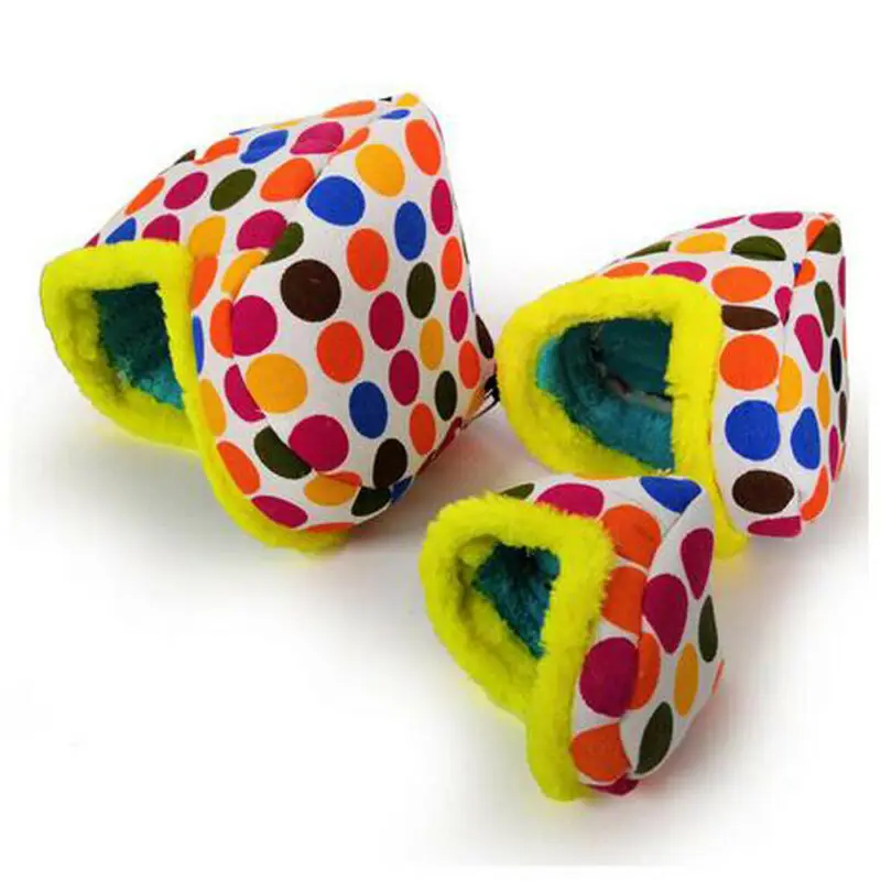 Новое модное домик для домашних животных плюшевая птичья пещера клетка теплая