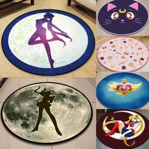 Розовый Кошачий круглый коврик напольный ковер для дома спальни гостиницы