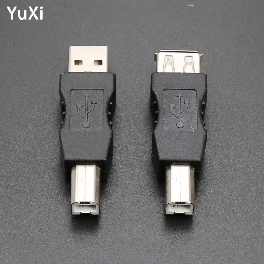 Новинка от YuXi адаптер для принтера и сканера USB 2 0 типа A Мама в папа переходник
