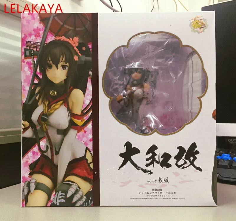 Обувь для косплея Аниме Фигурка героя Kantai Ямато Коллекция ПВХ 18 см 1/7 весы
