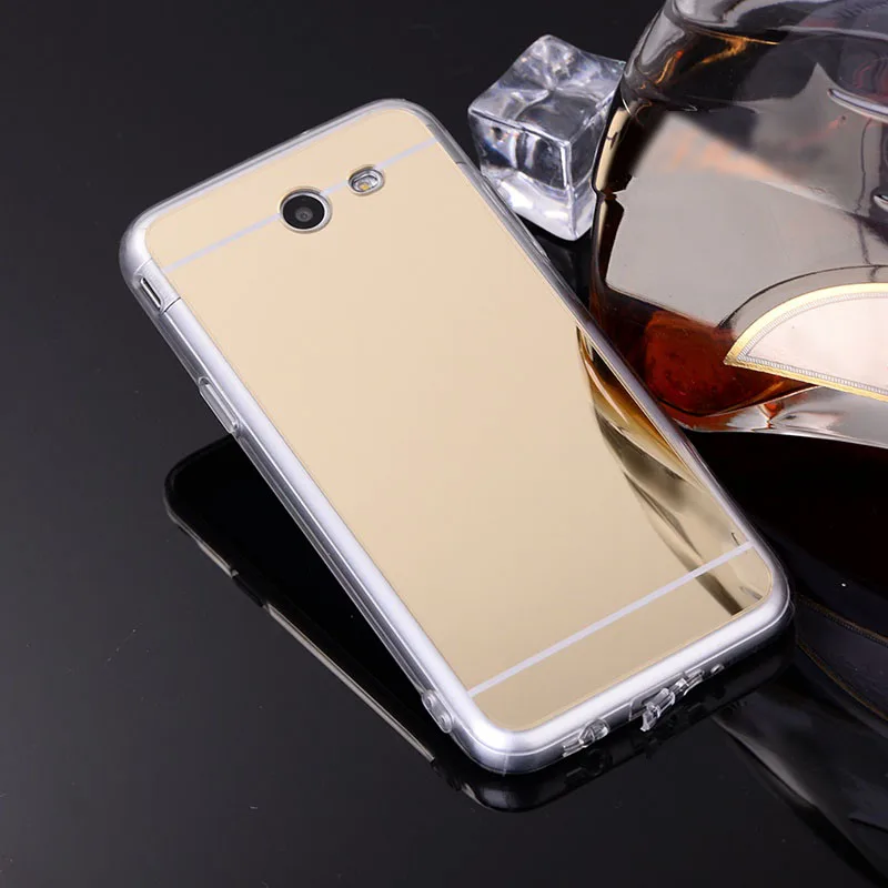 Зеркальный ТПУ чехол для Samsung Galaxy J3 J5 J7 Pro 2017 Note 8 9 10 Plus J327 J727 J530 J730 с гальваническим