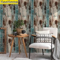 haohome wood peel and stick wallpaper self adhesive removable wall covering decorative vintage wood faux vinyl decal roll