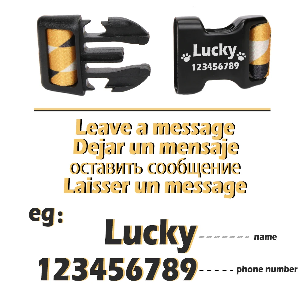 Индивидуальный ошейник для собак Роскошный дизайнерский персонализированный с