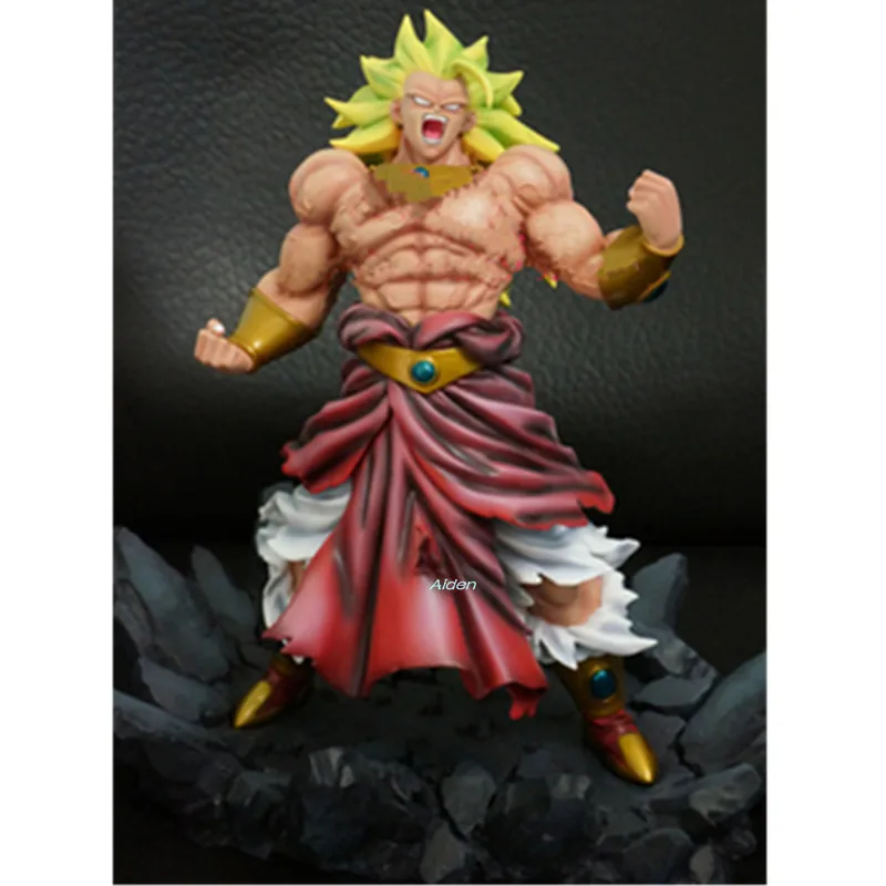 1" Dragon Ball Z статуя Супер Saiyan бюст Broli полноразмерный портрет Сон Гоку GK экшн Коллекционная модель игрушечная коробка 40 см Z2799