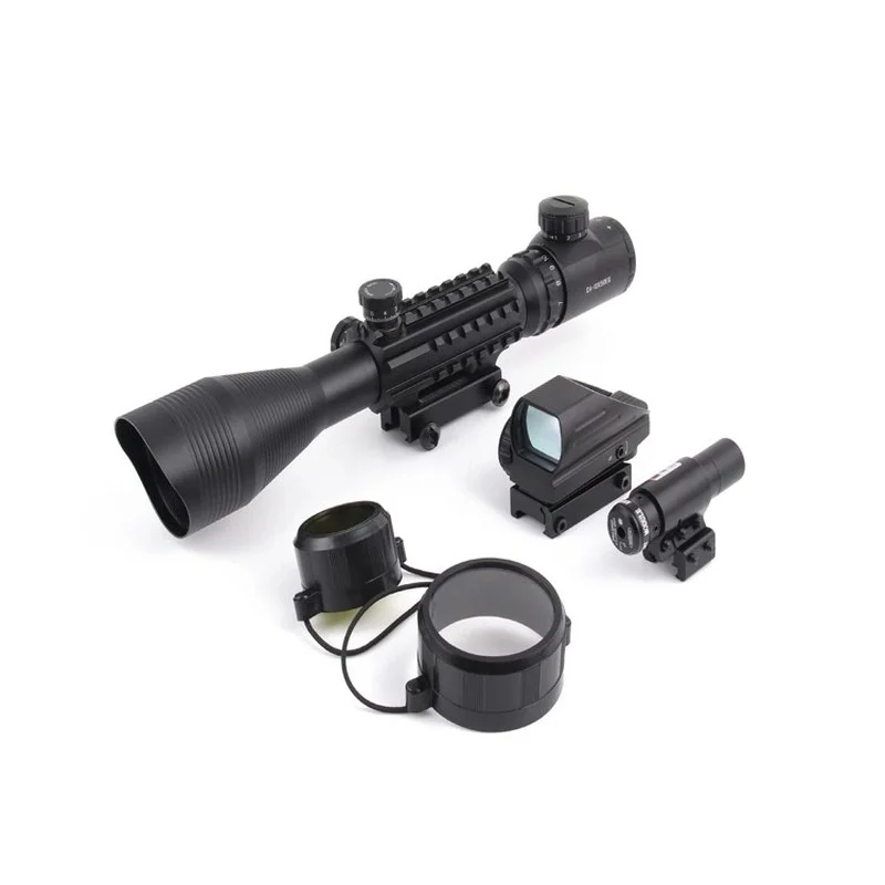 

Фрикционная винтовка NcDe с 4 тактическими голографическими точками и красным прицелом