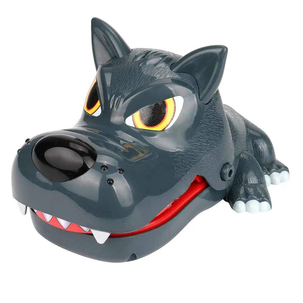 Большой бульдог телефон стоматолог игрушка на палец забавная Новинка прикольная